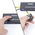 Przełącznik VGA KVM 4 port, USB