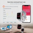 Smartwatch, Fitness Bransoletka Tracker ekran dotykowy